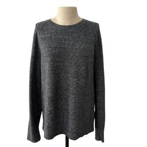 Abercrombie & Fitch Blue Marbled Fisherman's Style Sweater Size XS